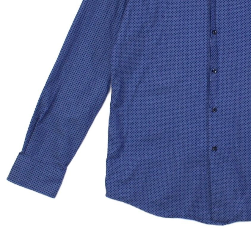 Mens Polka Dot Shirt Slim Fit