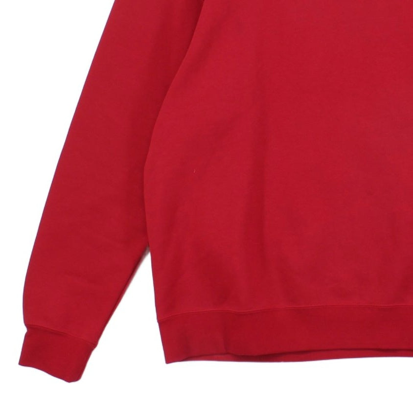 Mens Sweatshirt Crew Neck Embroidered Logo