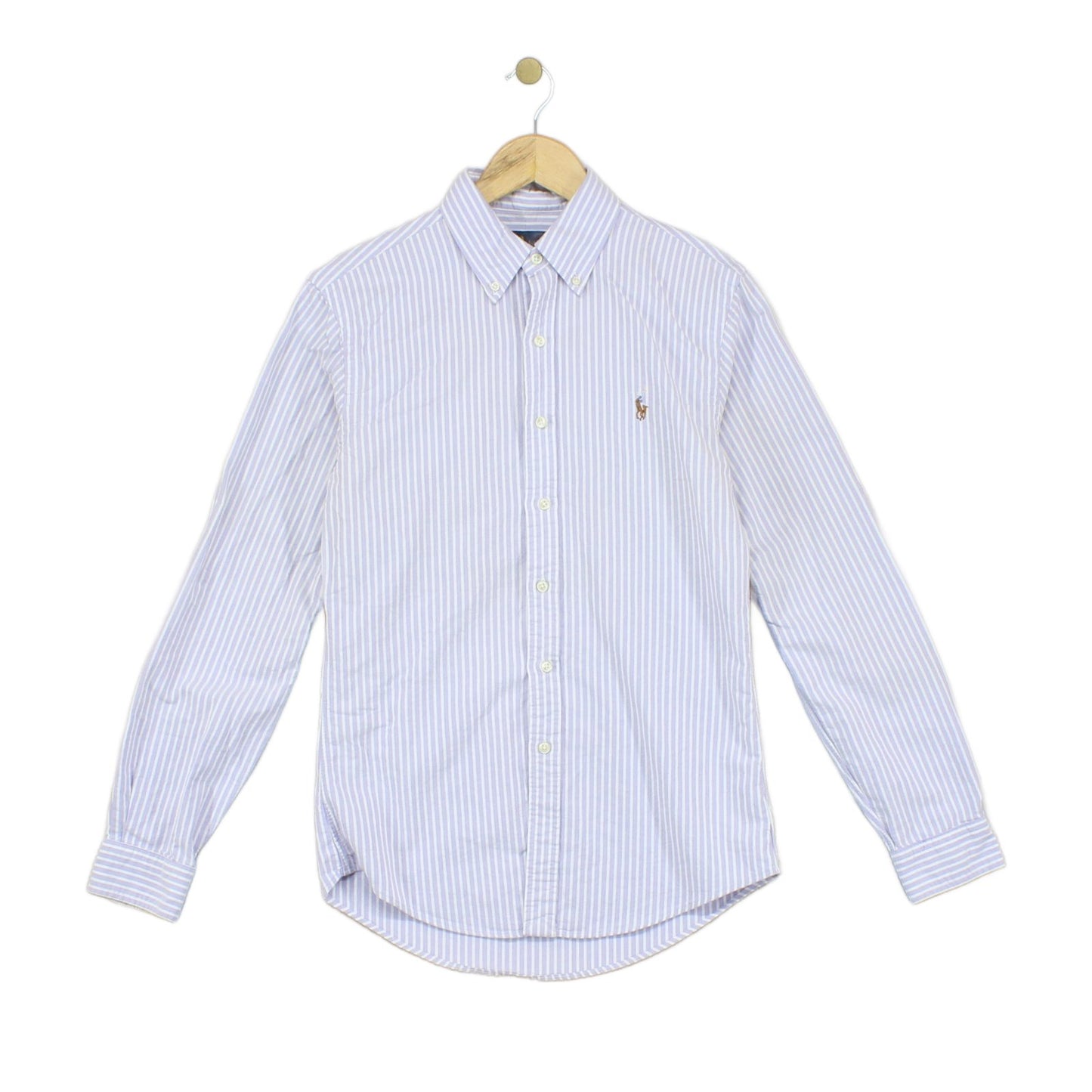 Mens Striped Shirt Button Up Slim Fit