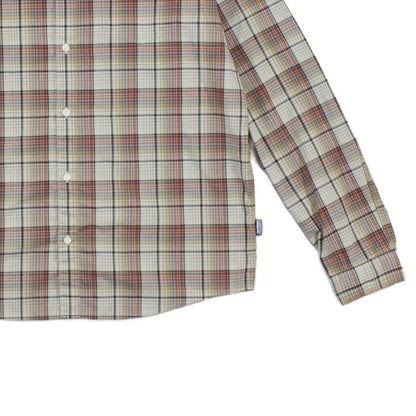 Mens Plaid Shirt Long Sleeve Check