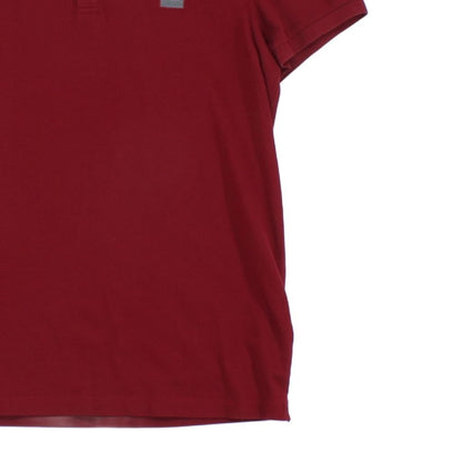 Mens Polo Shirt Stretch Slim Fit Short Sleeve Collared