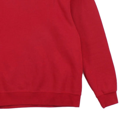 Mens Sweatshirt Crew Neck Embroidered Logo