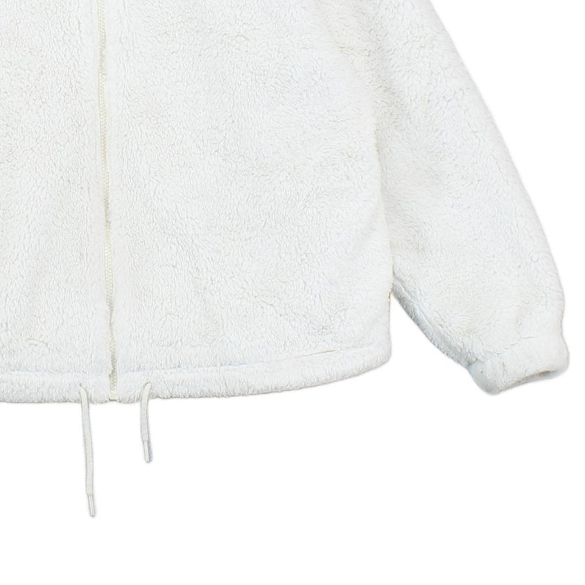 Womens Sherpa Fleece Jacket Collared