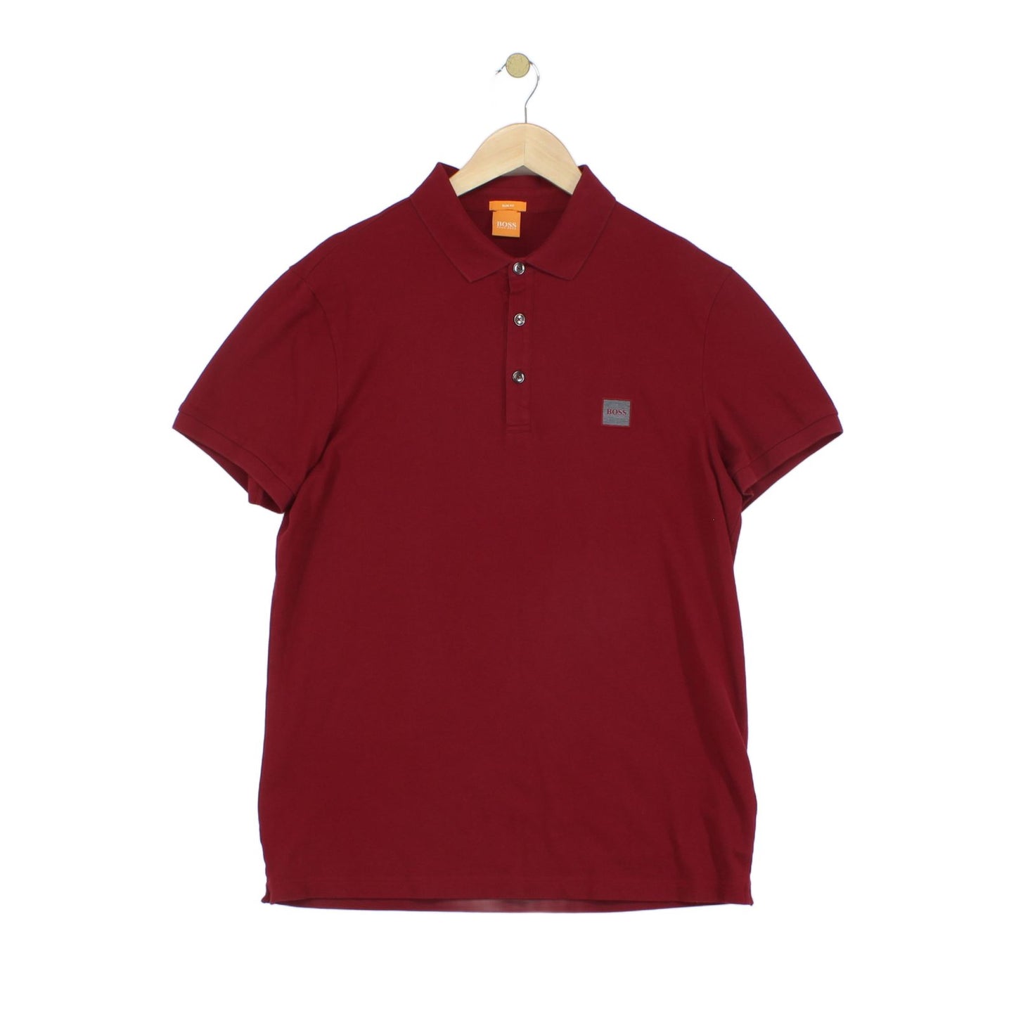 Mens Polo Shirt Stretch Slim Fit Short Sleeve Collared