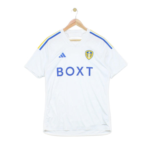 Mens Leeds United 2023-24 Football Shirt Home Jersey Slim