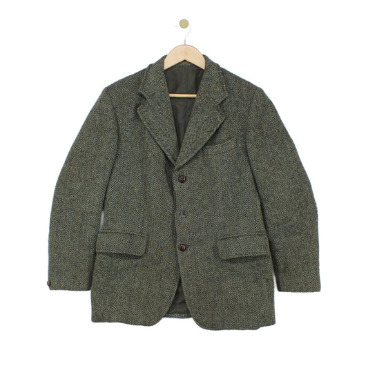 Mens Harris Tweed Blazer Formal Classic