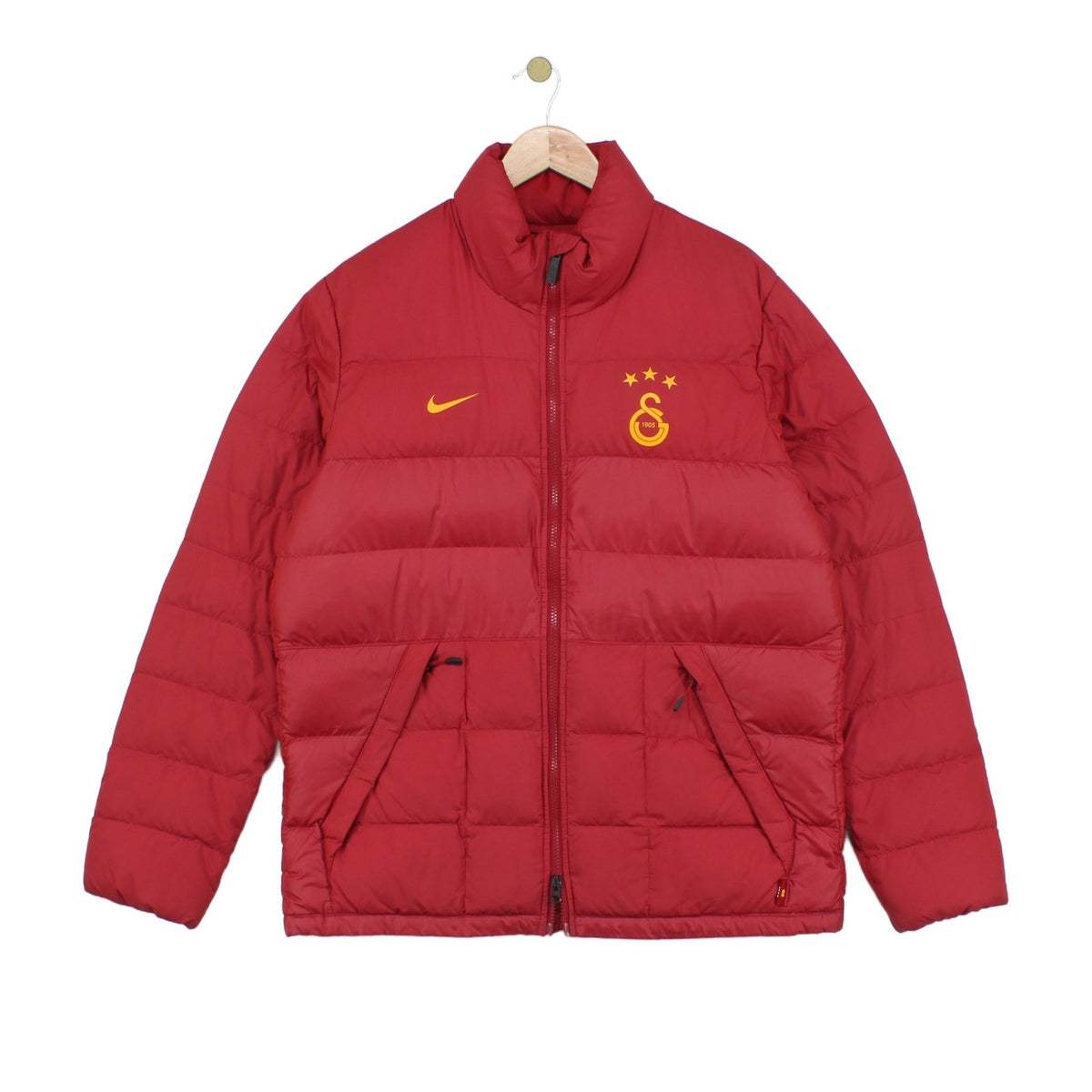 Mens Galatasaray Puffer Jacket Down Logo