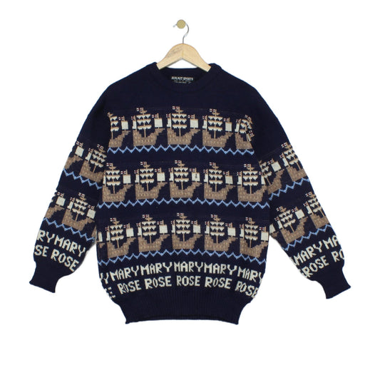 Mens Mary Rose Jumper Uk Made  Knit