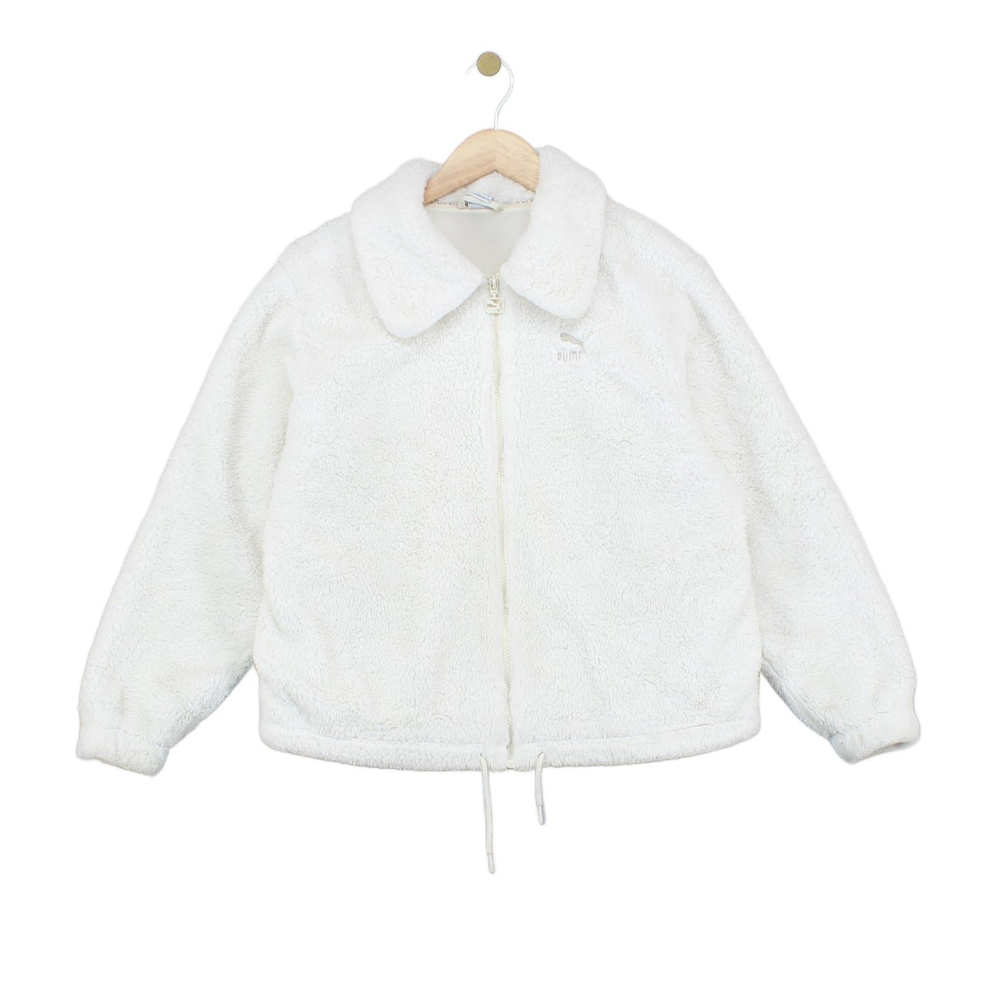 Womens Sherpa Fleece Jacket Collared