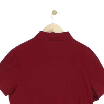 Mens Polo Shirt Stretch Slim Fit Short Sleeve Collared