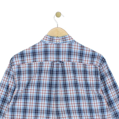 Mens Plaid Shirt Made In Portugal Long Sleeve Check