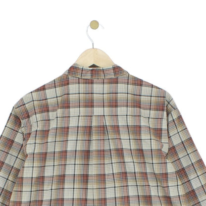 Mens Plaid Shirt Long Sleeve Check