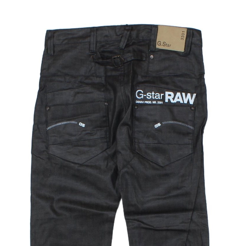 Mens Jeans Made In Italy Denim Slim Wet Look