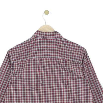Mens Plaid Shirt Long Sleeve Check