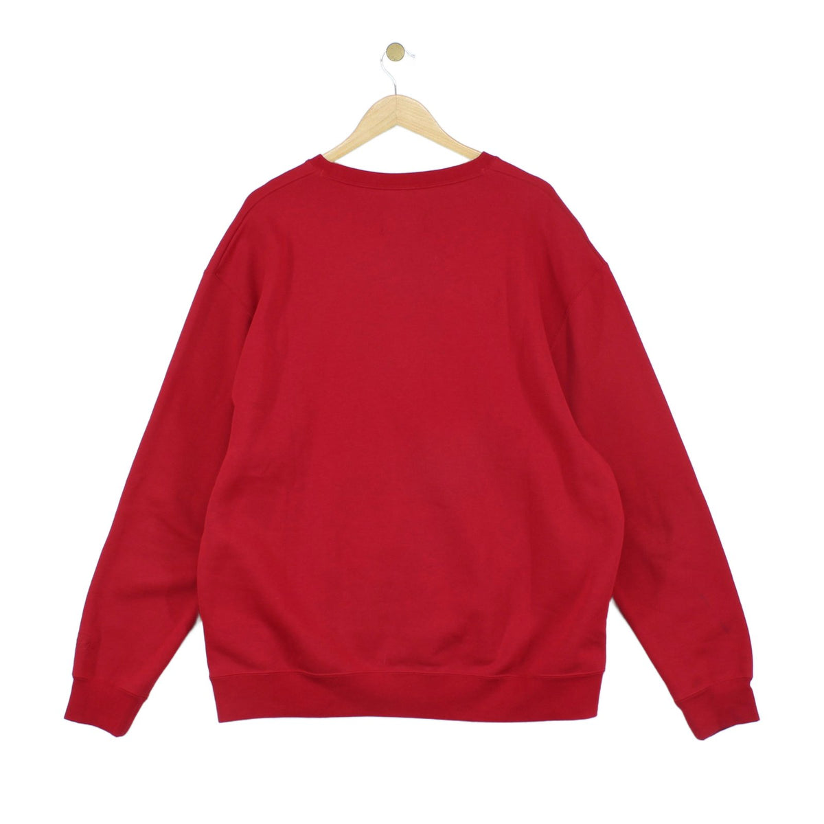 Mens Sweatshirt Crew Neck Embroidered Logo