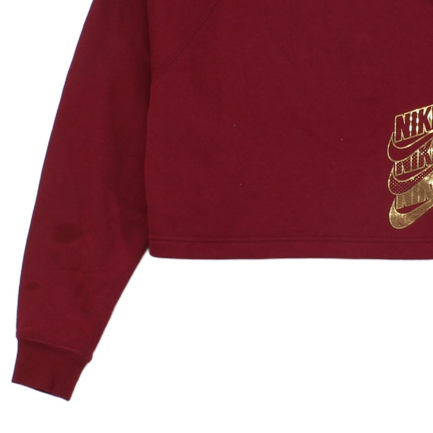 Womens 1/4 Zip Sweatshirt Cropped Pullover