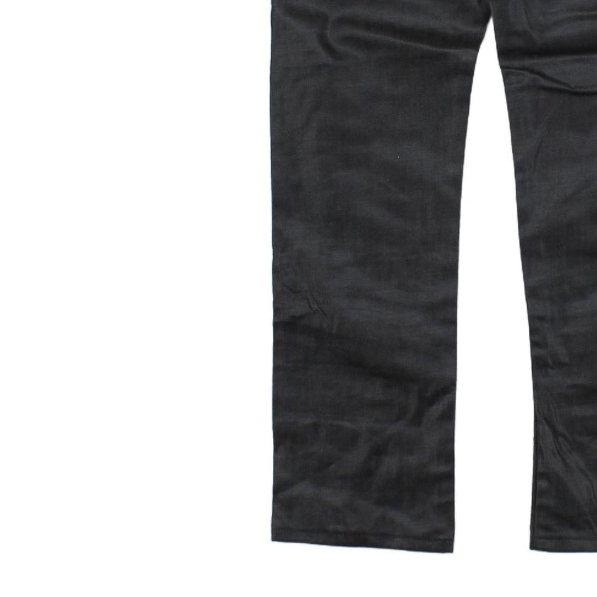 Mens Jeans Made In Italy Denim Slim Wet Look