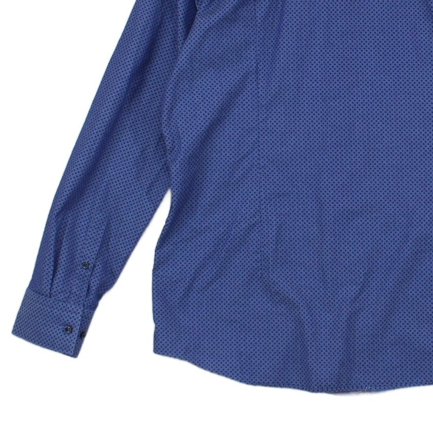 Mens Polka Dot Shirt Slim Fit