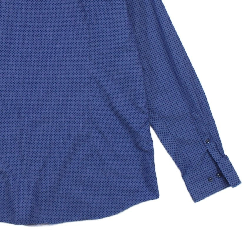 Mens Polka Dot Shirt Slim Fit