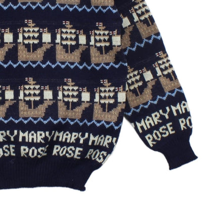 Mens Mary Rose Jumper Uk Made  Knit
