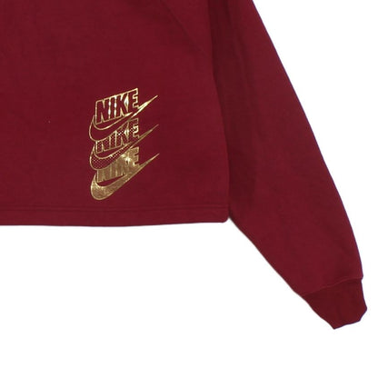 Womens 1/4 Zip Sweatshirt Cropped Pullover