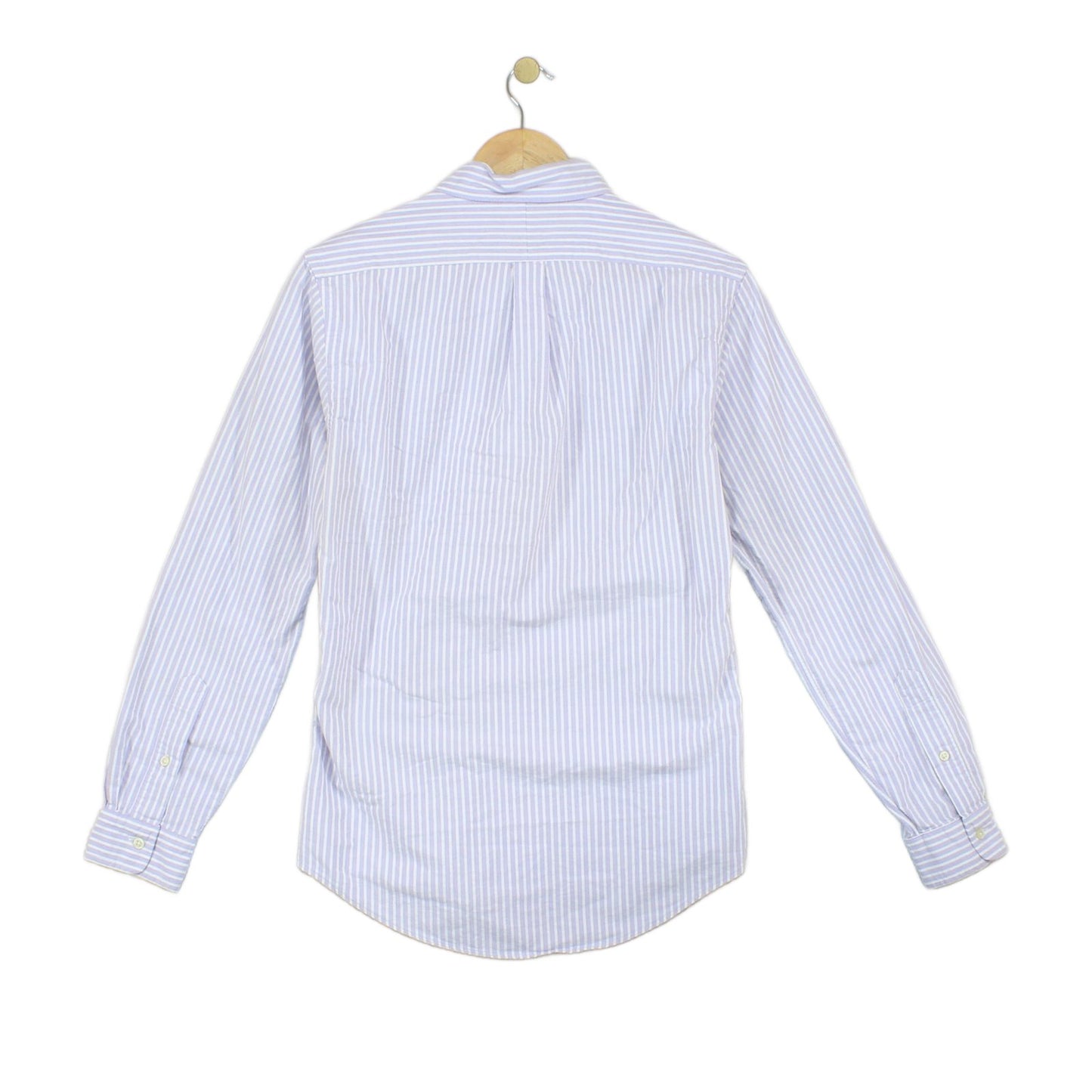 Mens Striped Shirt Button Up Slim Fit