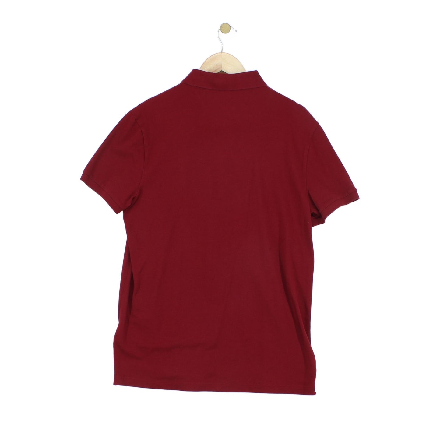 Mens Polo Shirt Stretch Slim Fit Short Sleeve Collared