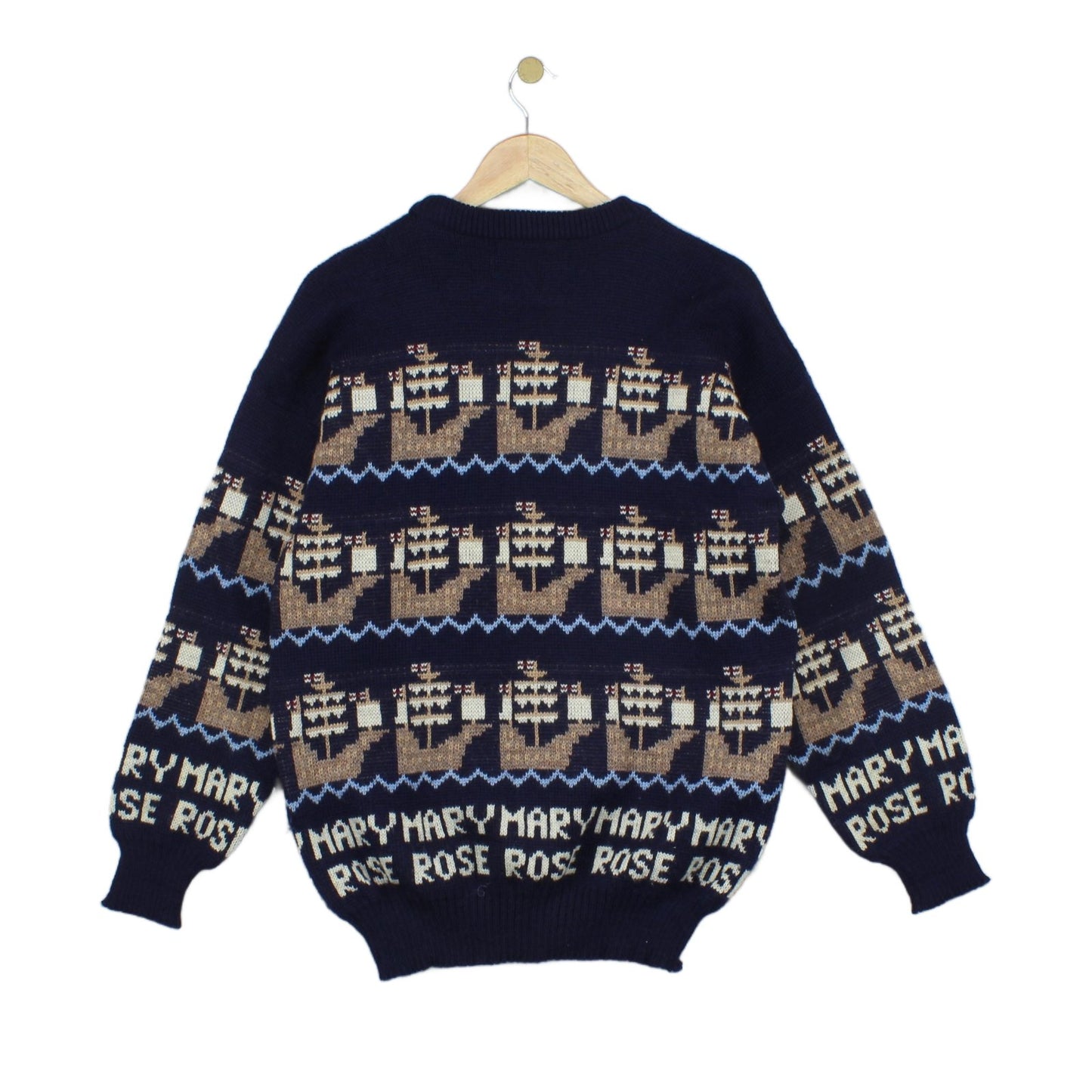 Mens Mary Rose Jumper Uk Made  Knit