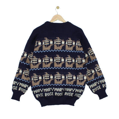 Mens Mary Rose Jumper Uk Made  Knit