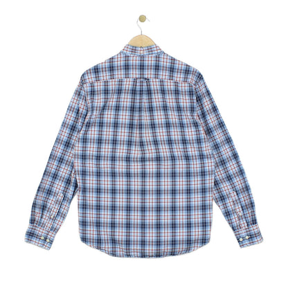Mens Plaid Shirt Made In Portugal Long Sleeve Check