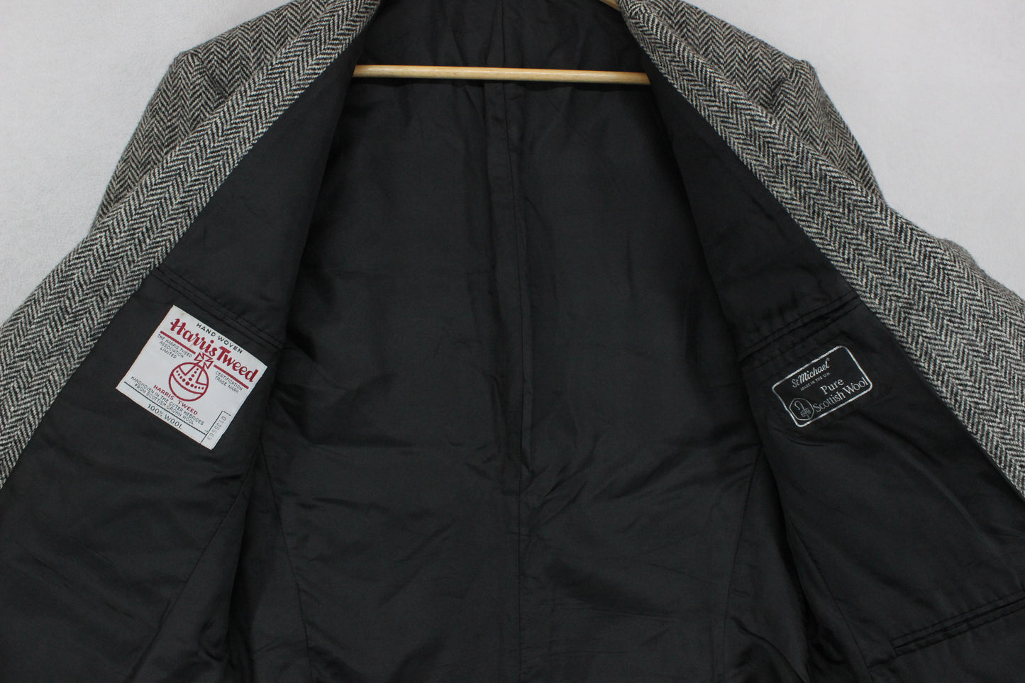 Mens Harris Tweed Blazer Uk Made Classic
