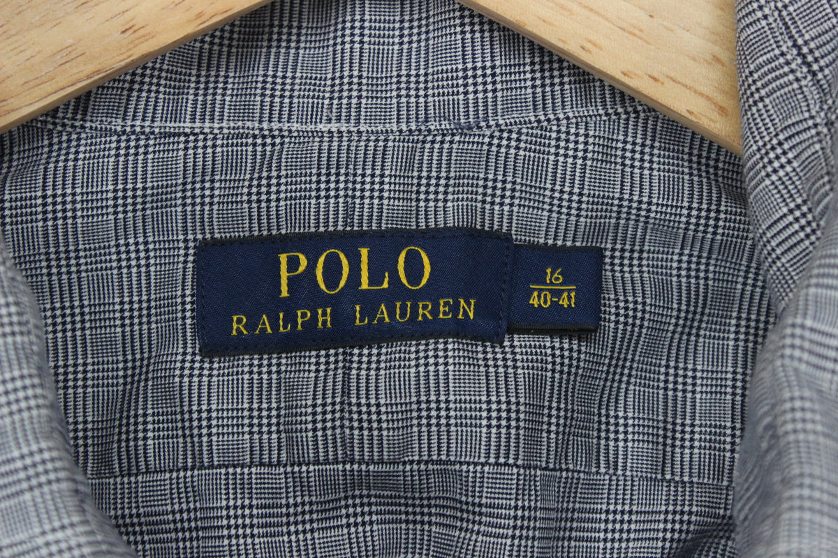 Mens Plaid Shirt Classic Cotton