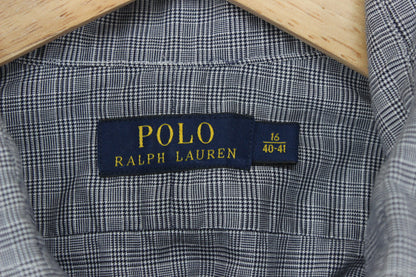 Mens Plaid Shirt Classic Cotton