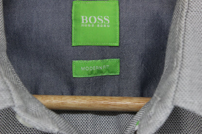 Mens Shirt Modern Button Up
