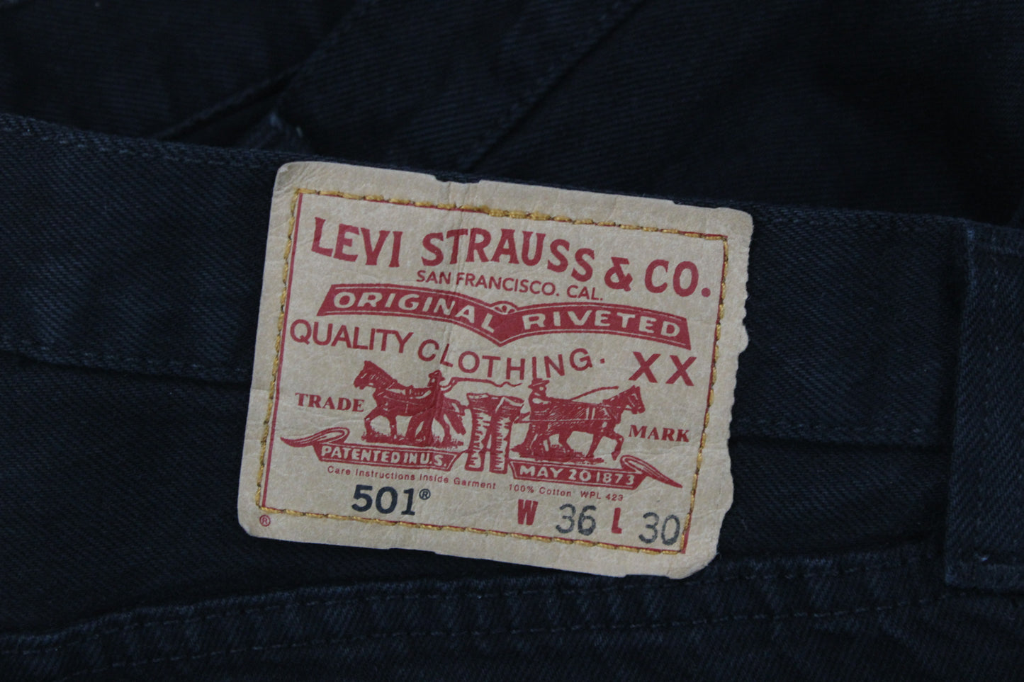 Mens 501 Jeans Classic Fit Denim