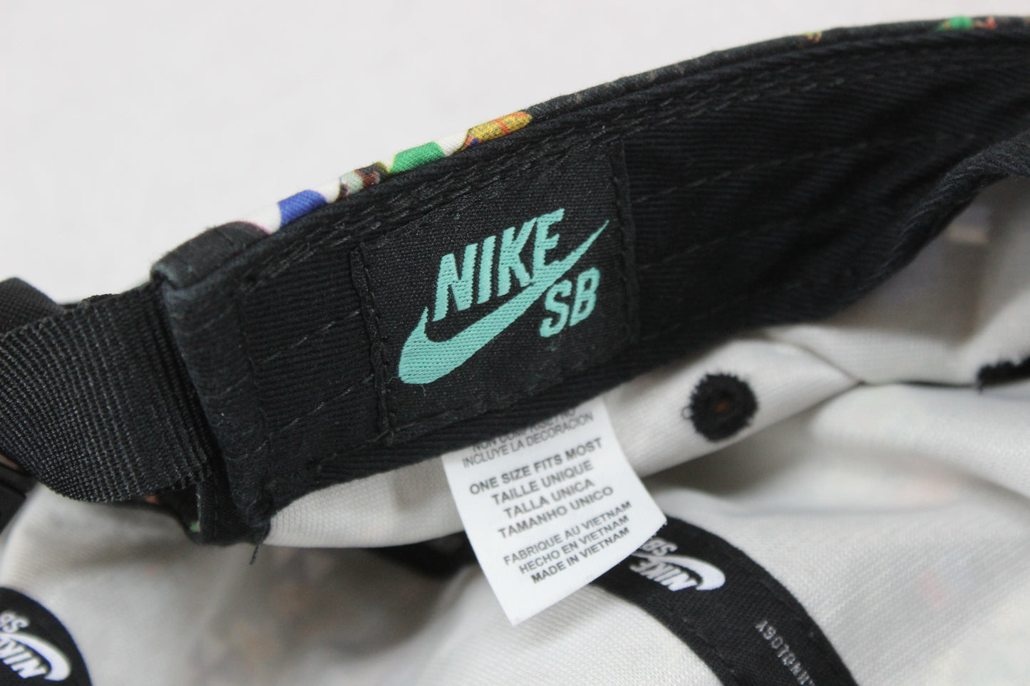 Mens Stefan Janoski 5 Panel Cap Adjustable Patterned