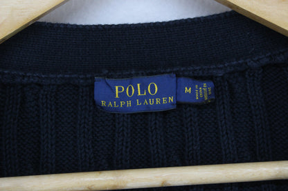 Womens Cable Knit Cardigan Classic Cotton