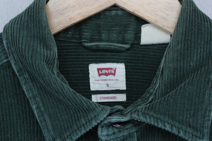 Mens Corduroy Shirt Western Button Up