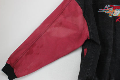 Mens Varsity Jacket Retro Oversized