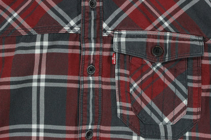 Mens Plaid Shirt Long Sleeve