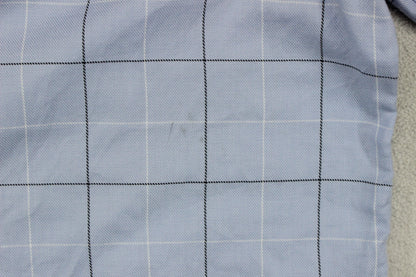 Mens Check Shirt Slim Fit