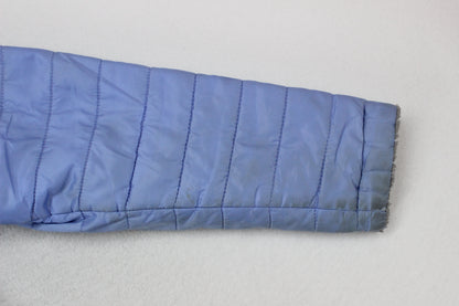 Girls Quilted Jacket Reversible Full Zip Lightweight