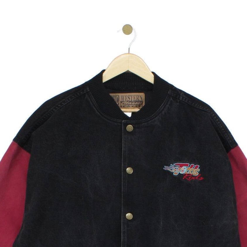 Mens Varsity Jacket Retro Oversized