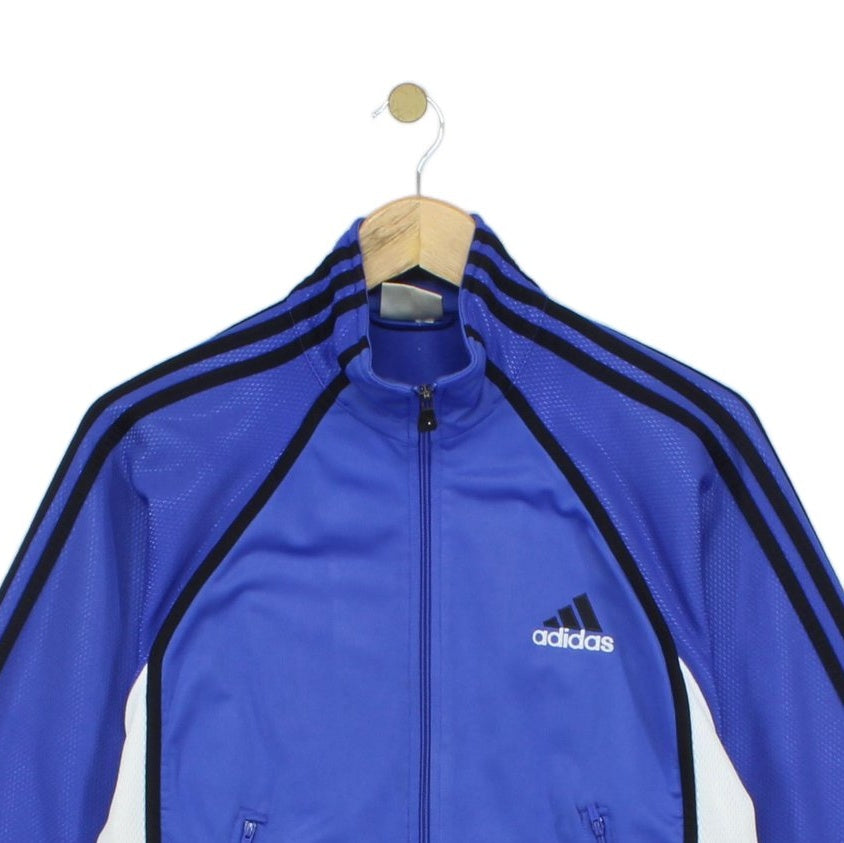 Womens Track Jacket  Retro Casual Full Zip