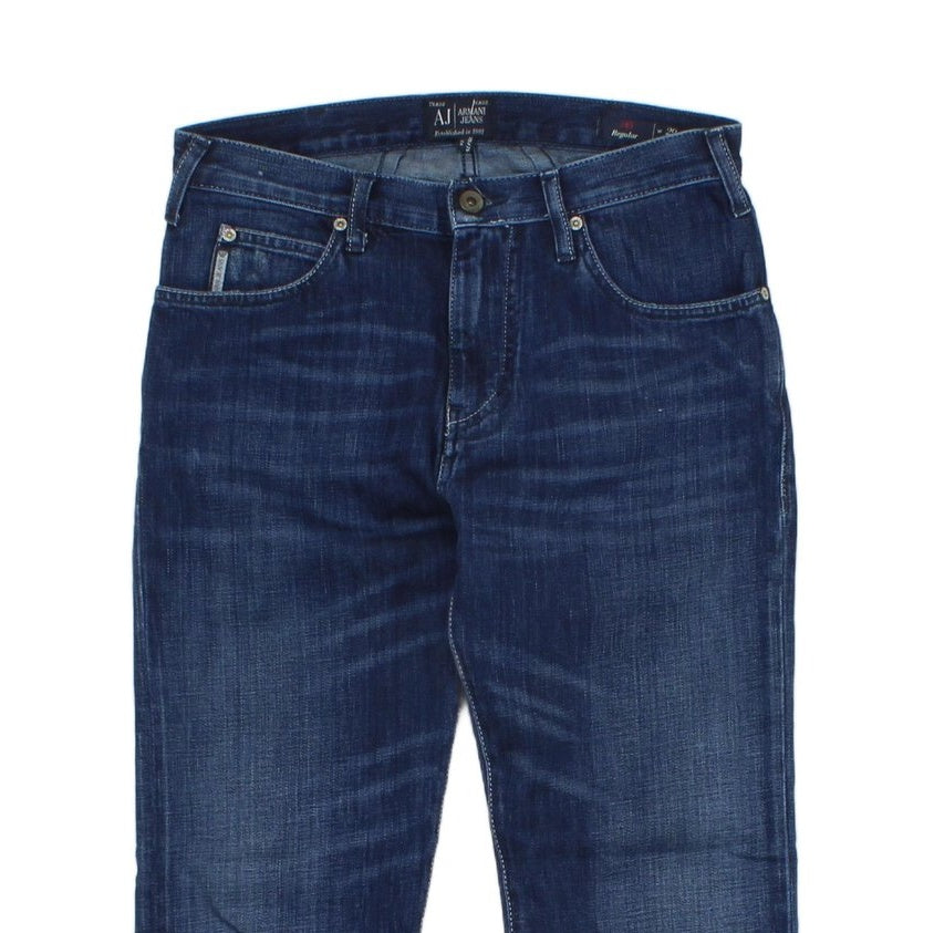 Mens Jeans Denim Regular Durable