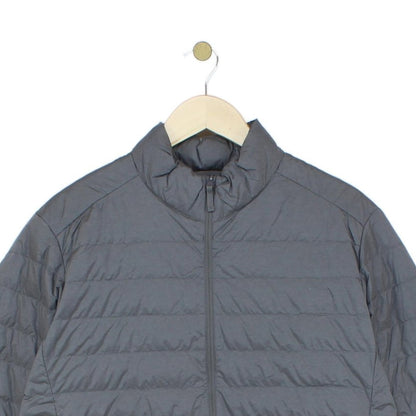 Mens Quilted Jacket Lightweight Ultra Light Down Full Zip