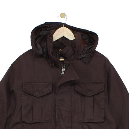 Mens Waterproof Jacket Hooded Slim Fit Outdoor