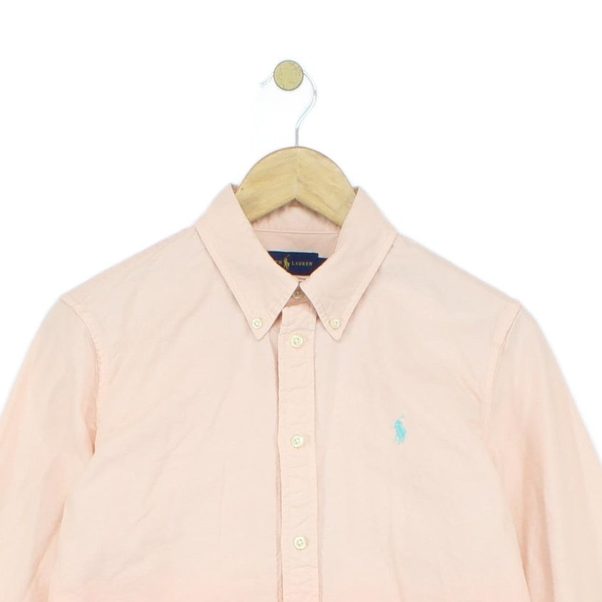 Womens Oxford Shirt Custom Fit Long Sleeve Gradient