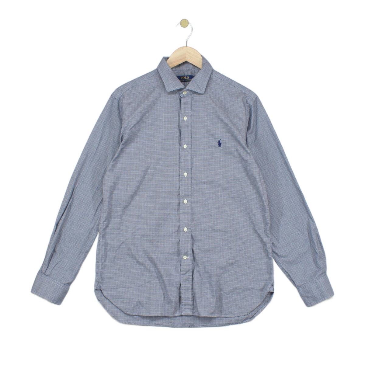 Mens Plaid Shirt Classic Cotton