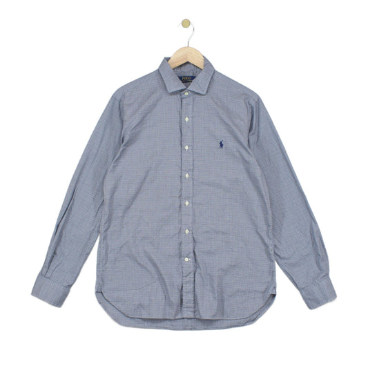 Mens Plaid Shirt Classic Cotton